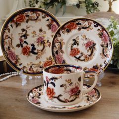 ☆ 極美品 ☆ ティーカップ トリオ ☆ メイソンズ ブルーマンダレイ
