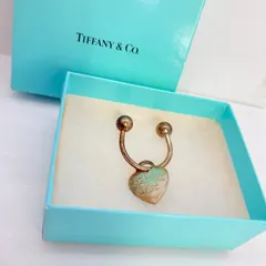 【傷や汚れあり】TIFFANY & Co. リターントゥ ハート タグ キーリング 🥚　C-2のサムネイル