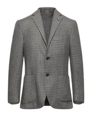 ラルディーニ メンズ アウター ジャケット・ブルゾン LARDINI Light Gray グレーのサムネイル