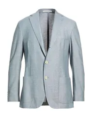 イレブンティ メンズ アウター ジャケット・ブルゾン テーラードジャケット ELEVENTY Pastel Blue ブルーのサムネイル