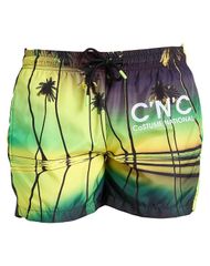 Costume National Men's Swimwear Half Pants/Shorts - Green