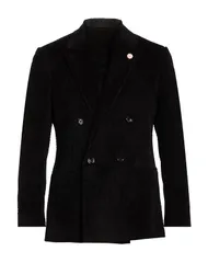 ラルディーニ メンズ アウター ジャケット・ブルゾン LARDINI Black ブラックのサムネイル