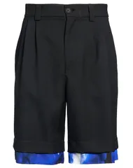 ヴェルサーチ メンズ ボトムス ハーフパンツ・ショーツ ショートパンツバミューダパンツ VERSACE JEANS COUTURE Black ブラックのサムネイル