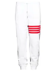 トムブラウン メンズ ボトムス カジュアルパンツ スウェットパンツ THOM BROWNE White ホワイトのサムネイル