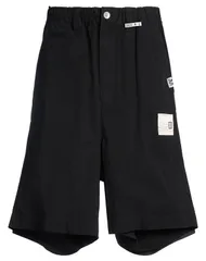 ミハラ ヤスヒロ メンズ ボトムス ハーフパンツ・ショーツ ショートパンツバミューダパンツ MAISON MIHARA YASUHIRO Black ブラックのサムネイル