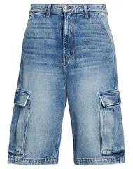 ルード メンズ ボトムス ハーフパンツ・ショーツ デニムショートパンツ RHUDE Blue ブルーのサムネイル