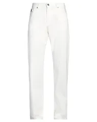 ヴェルサーチ メンズ ボトムス デニムパンツ ストレートレッグ VERSACE White ホワイトのサムネイル