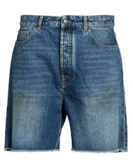 パーム・エンジェルス メンズ ボトムス ハーフパンツ・ショーツ デニムショートパンツ PALM ANGELS Blue ブルーのサムネイル