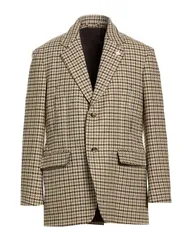 ラルディーニ メンズ アウター ジャケット・ブルゾン LARDINI Brown ブラウンのサムネイル