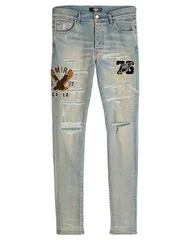 アミリ メンズ ボトムス デニムパンツ スキニー AMIRI Blue ブルーのサムネイル