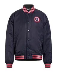 ゲス メンズ アウター ジャケット・ブルゾン ボンバージャケット GUESS Midnight Blue ブルーのサムネイル