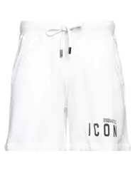ディースクエアード メンズ ボトムス ハーフパンツ・ショーツ スポーツショートパンツ DSQUARED2 White ホワイトのサムネイル