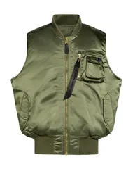 アルファインダストリーズ メンズ トップス ベスト ALPHA INDUSTRIES Military Green グリーンのサムネイル