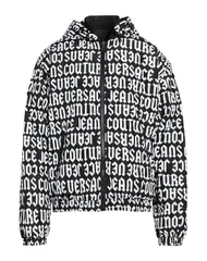 ヴェルサーチ メンズ アウター ジャケット・ブルゾン パファージャケット VERSACE JEANS COUTURE Black ブラックのサムネイル