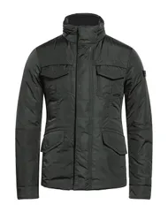 ピューテリー メンズ アウター ジャケット・ブルゾン パファージャケット PEUTEREY Military Green グリーンのサムネイル