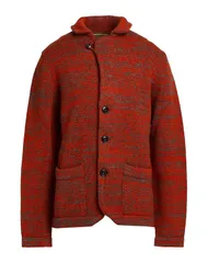 ラルディーニ メンズ アウター カーディガン LARDINI Reddish Brown ブラウンのサムネイル