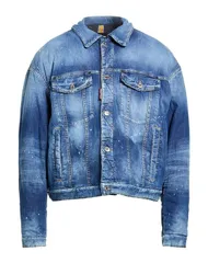 ディースクエアード メンズ アウター ジャケット・ブルゾン デニムブルゾン DSQUARED2 Blue ブルーのサムネイル