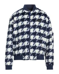 ヴェルサーチ メンズ アウター ジャケット・ブルゾン ボンバージャケット VERSACE JEANS COUTURE Blue ブルーのサムネイル