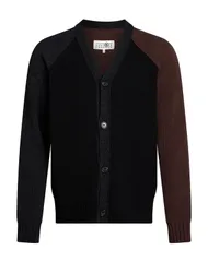 マルタンマルジェラ メンズ アウター カーディガン MM6 MAISON MARGIELA Black ブラックのサムネイル