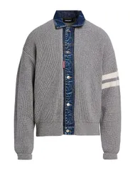 ディースクエアード メンズ アウター カーディガン DSQUARED2 Gray グレーのサムネイル
