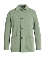 ラルディーニ メンズ アウター カーディガン LARDINI Sage Green グリーンのサムネイル
