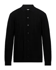 ロベルトコリーナ メンズ アウター カーディガン ROBERTO COLLINA Black ブラックのサムネイル
