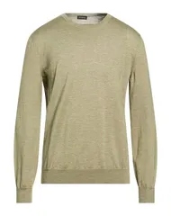 ゼニア メンズ トップス シャツ プルオーバー ZEGNA Green グリーンのサムネイル