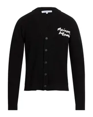 メゾンキツネ メンズ アウター カーディガン MAISON KITSUN Black ブラックのサムネイル