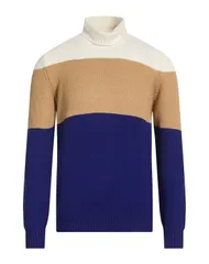 タリアトーレ メンズ アウター ニット・セータートルネック TAGLIATORE Bright Blue ブルーのサムネイル