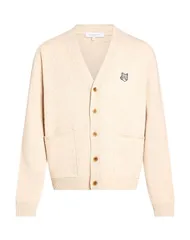 メゾンキツネ メンズ アウター カーディガン MAISON KITSUN Beige ベージュのサムネイル