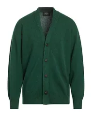 グランサッソ メンズ アウター カーディガン GRAN SASSO Dark Green グリーンのサムネイル