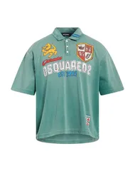 ディースクエアード メンズ トップス ポロシャツ DSQUARED2 Dark Green グリーンのサムネイル