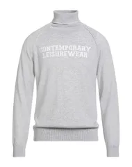 イレブンティ メンズ アウター ニット・セータートルネック ELEVENTY Light Gray グレーのサムネイル