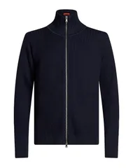 バレナ メンズ アウター カーディガン ファスナー付きニット BARENA Midnight Blue ブルーのサムネイル