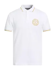 ヴェルサーチ メンズ トップス ポロシャツ VERSACE JEANS COUTURE White ホワイトのサムネイル