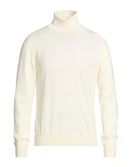 ヘルノ メンズ アウター ニット・セータートルネック HERNO Ivory アイボリーのサムネイル