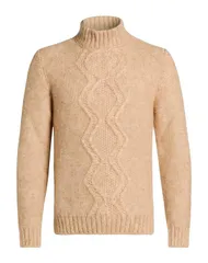 メッサジェリエ メンズ アウター ニット・セータートルネック MESSAGERIE Beige ベージュのサムネイル