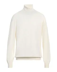 ラルディーニ メンズ アウター ニット・セータートルネック LARDIN Ivory アイボリーのサムネイル