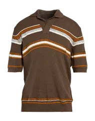 ゼニア メンズ トップス シャツ プルオーバー ZEGNA Brown ブラウンのサムネイル