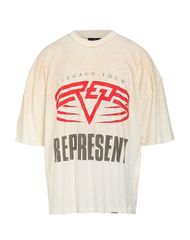 リプレゼント メンズ トップス Tシャツ REPRESENT Beige ベージュ