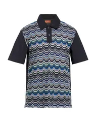 ミッソーニ メンズ トップス ポロシャツ MISSONI Navy ネイビーのサムネイル