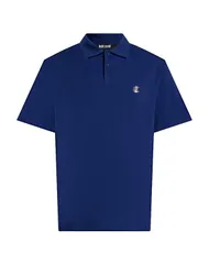 ジャストカバリ メンズ トップス ポロシャツ JUST CAVALLI Blue ブルーのサムネイル