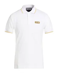 ヴェルサーチ メンズ トップス ポロシャツ VERSACE JEANS COUTURE White ホワイトのサムネイル