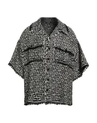 バルマン メンズ トップス シャツ BALMAIN Black ブラックのサムネイル