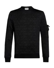 モスキーノ メンズ アウター パーカー・スウェット MOSCHINO Black ブラックのサムネイル