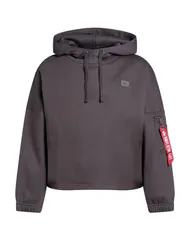アルファインダストリーズ メンズ アウター パーカー・スウェット ALPHA INDUSTRIES Charcoal チャコールのサムネイル