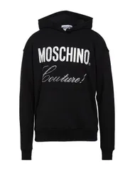 モスキーノ メンズ アウター パーカー・スウェット MOSCHINO Black ブラックのサムネイル