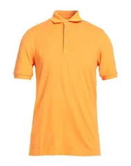 フェデーリ メンズ トップス ポロシャツ FEDELI Mandarin Orange オレンジのサムネイル