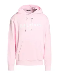 バルマン メンズ アウター パーカー・スウェット BALMAIN Pink ピンクのサムネイル