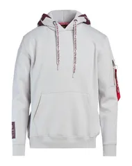アルファインダストリーズ メンズ アウター パーカー・スウェット ALPHA INDUSTRIES Light Gray グレーのサムネイル